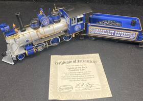 91371 Bachmann Ho #2 Loco Hawthorne Village Inch Moonlight Express And Tender 1 Car