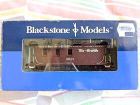 B340950 Blackstone Models L K Lnib Hon3 Rio Grande D&rgw Long Caboose #0503 Super Nice