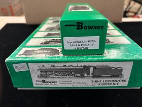 100740 Bowser 100475 #100730 Ho Scale 2-10-2 Locomotive And Superdetail Kit #100740