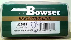 23871 Bowser Ho Scale Alco C430 Penn Central Pc #2059