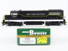 24539 Bowser Ho Scale Nyc New York Central U25b Diesel Loco #2563 Wdcc And Sound