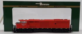 Sd40-2f Bowser 24989 Ho Cm&q Diesel Locomotive #9014 With Dcc And Sound Ln/box