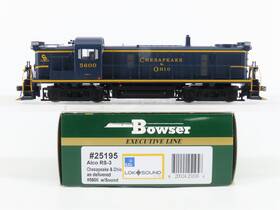 25195 Bowser Ho Scale C&o Chesapeake And Ohio Rs3 Diesel Loco #5600 Wdcc Sound