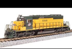 Sd40-2 Broadway Limited 7955 N C&nw Emd Diesel Locomotive - Sound/dc/dcc #6848