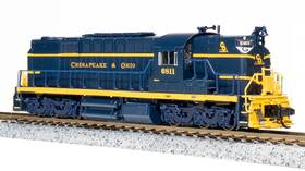 Rsd-7 Broadway Limited Imports 6628 Broadway-limited N-scale C&o Alco Paragon 4 Sound/dcc