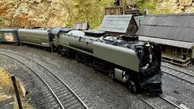 Fef-3 Broadway Limited Imports 6646 Ho Up #840 4-8-4 Ttg Yel Paragon4 Sound/dc/dcc