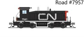 7957 Broadway Limited Imports 7489 N Bli Cn Canadian National Emd Nw2 Diesel #7957 With Paragon4