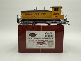 1095 Broadway Limited Imports 836563006438 Paragon Ho 643 Emd Switcher Nw2 Phase V Up #1095 W/ Quantum