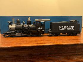 On30 Broadway Limited Imports 836563009040 904 Rgs 2-8-0 Steam Loco And Tender W Dcc Sound Ln/box
