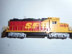 3018 Broadway Limited Imports 836563074543 Ho Scale Bli Emd Gp20 Atsf Kodachrome Scheme # Dcc Dc Sound Beacon