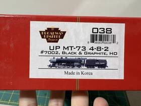 Mt-73 Broadway Limited Imports 874591002947 Bli 038 Ho 4-8-2 Union Pacific Steam Locomotive 7030