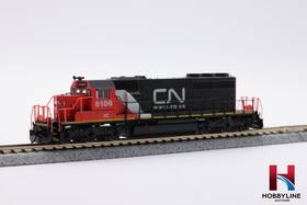 Sd40-2 Broadway Limited Imports Blm/7969 N Scale 3707 Canadian National Used Dcc Snd