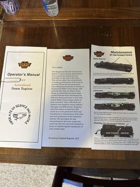 Ho43e07 Broadway Limited Imports Ho Scale Locomotives Dcc Sound Board Used Ac5 Sp Cab Forward