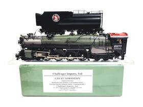 2202.1 Challenger Imports Ltd. Cil Samhongsa Gn S-2 4-8-4 Great Northern #2577 Ho Brass #2202.1