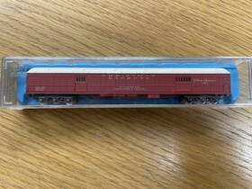 0001-008702 Con-cor N Scale Christmas Express Baggage Car 1987 - Nice