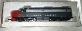 0001-202105 Con-cor N Scale Southern Pacific Dummy Locomotive Lighted Excellent Cond
