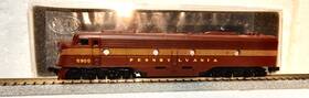 0001-2721 Con-cor N Scale Pennsylvania Emd E8 Powered Diesel Engine Very Nice-tested Lnwb