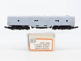 0001-2860 Con-cor N Scale Undecorated Emd E7b Diesel Locomotive - Unpowered