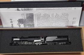 001-003806 Con-cor #001-003806 N 4-8-4 S2 Northern Undecorated Rd# Undec Dcc Ready