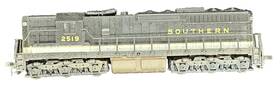 0015-1056 Con-cor Mpn Sd24 Black Southern Road# 2519. 10 Ship