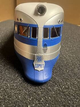 01-008735 Con-cor Ho New Haven Comet 3 Car Streamline Diesel Train With Digitrax Dcc Decoder
