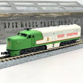 2061n Con-cor 2061 Merry Christmas Pa-1 Diesel Locomotive Powered N Scale