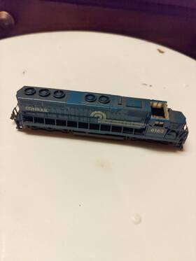 6163 Con-cor 2610 Conrail N Scale Diesel Locomotive