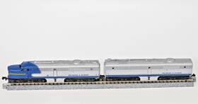 86056 Con-cor N Scale Powered Pa-1 Diesel Locomotive And Pb-1 Dummy Delaware Hudson 19