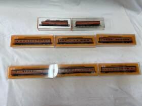 4001f Con-cor Sp#6008 Southern Pacific Locomotive N Scale Sp#2105 #2045 #4031f #4051f #4001f