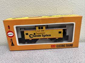 6171-7 Cox Ho Model Railroad Train B&o 3362 Chessie System Caboose Rail Car No