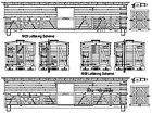 5900-5999 Decal Model Railroad 34 1 Sjd311 Scale Set 2n3 Stock Rgw Car