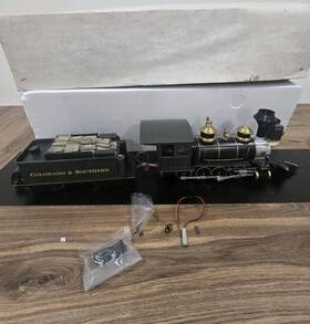 2225-c Delton Colorado And Southern C-16 2-8-0 Steam Locomotive Tender #46 Ex