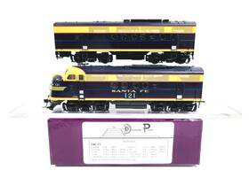 Division Point Dp-1f At&sf Emc Ft A-b Set Santa Fe #121 Ho Brass Model #dp-1f