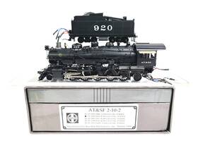 Division Point Dp-3906 Boo-rim At&sf 2-10-2 Atchison Santa Fe #920 Ho Brass #dp-3906 Dcc