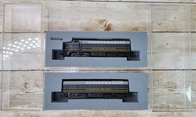 Rf-16 E-r Models 81358 N Scale B And O Baldwin Sharknose A Diesel Set