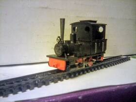 000407 Egger Bahn 009 Steam Locomotive 4 N Scale Narrow Gauge Switcher Mining Loco