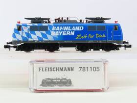 781105 Fleischmann N Scale Db-ag Inch Bahnland Bayern Br 111 Electric #017-0 781105 Fleischmann N Scale Db-ag Inch Bahnland Bayern Br 111 Electric #017-0