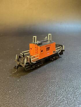 990030lnib Fox Valley Models 91163 N Scale Transfer Cab Milw Rd Logo With Plated Window #990030lnib