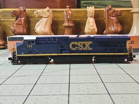 Fvm-70175 Fox Valley Models For Repair Dcc Equipped Csx # 724 Es 44ac In Original Box Nice Fvm-70175 Fox Valley Models For Repair Dcc Equipped Csx # 724 Es 44ac In Original Box Nice