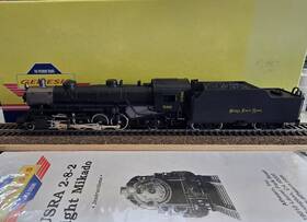 G9006 Genesis Usra 2-8-2 Light Mikado Nickel Plate Road Ho Steam Locomotive Tender