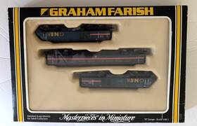 371475 Graham Farish N Scale 37147 Hst Diesel Loco Set. Excellent Cond In Box Rare 371475 Graham Farish N Scale 37147 Hst Diesel Loco Set. Excellent Cond In Box Rare