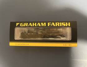 372-627b Graham Farish Lms Ivatt 2mt 6409 Black - N Gauge