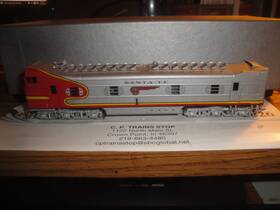 Hallmark Models Inc Hs0229 Inc. E Unit Atchison Topeka And Santa Fe Bulldog Diesel