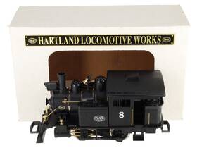 Ns-09113 Hartland G Scale Nyc Steam Locomotive #8 Ex/box