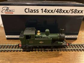 H1416 Hattons Railways Gwr Model 14xx/48xx/58xx Tank Engine Oo Br Green Unlined
