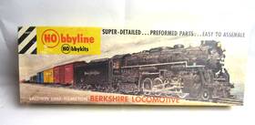 Kl3295 Hobbyline Vtg Ho Scale Berkshire Locomotive Display Only Kl-3 295 Open Box