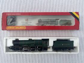 R078 Hornby Oo King Class Locomotive Edward I - Gwr Green Boxed