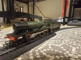 R141 Hornby Oo Gauge Gwr 4-6-0 Loco And Tender Saint Catherine - Runs Brilliantly