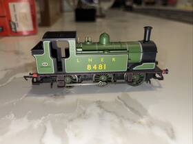 R2164a Hornby Working Oo Gauge Lner Green Class 8481 Loco Used