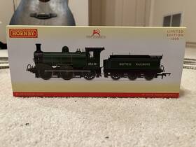 R3859 Hornby J36 In British Railways Apple Green Oo Gauge Steam Locomotive